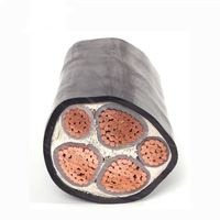 Câble d'alimentation en cuivre isolé XLPE YJV 0,6/1 kV 1-5 conducteurs 1,5-400 mm² gaine PVC pour la distribution d'énergie dans les bâtiments