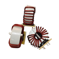 Bobine d'inductance plate toroïdale à noyau de ferrite, filtre de mode commun à trou traversant vertical/horizontal, 780uH 25A