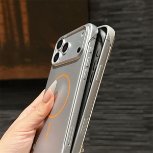 Coque de téléphone magnétique ultra-fine mate sans cadre pour iPhone 17 11 12 13 14 15 16 Pro Max 17 Air – Housse de protection rigide en gros - Product Image 6