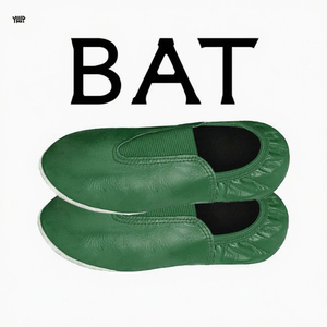 Zapatos de Jazz Baifa Dancin Verdes de Cuero Genuino para Hombre, Zapatillas de Baile Suaves, Cuero Original de Alta Calidad, MOQ Bajo, OEM, ODM, DDP - Product Image 3