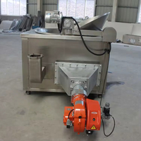 Machine à frire ronde électromagnétique pour snacks avec agitation automatique CE