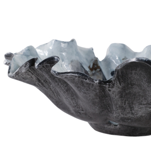 Ciotola decorativa in alluminio con volantini per tavolino da caffè e piano cucina, centrotavola decorativo - Product Image 5