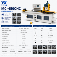 Máquina de Corte de Metal CNC MC450CNC con Alimentación Automática Servo para Línea de Producción de Precisión