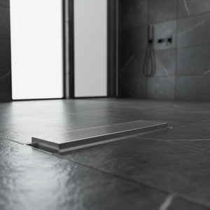 Rejilla de drenaje lineal rectangular moderna OEM de acero inoxidable 304 con inserto para azulejos para baño y cocina - Product Image 5