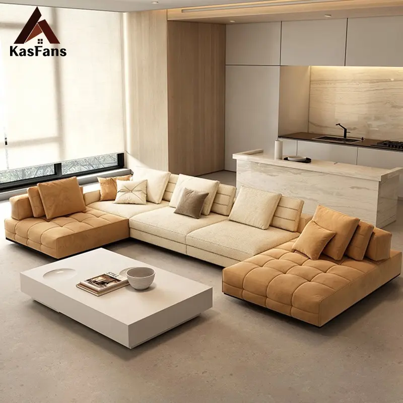 Cổ phần trong kho DIVAN Sofa Bộ đa kịch bản ứng dụng phổ biến cắt sofa tầng góc Ghế khả năng chịu lực mạnh mẽ