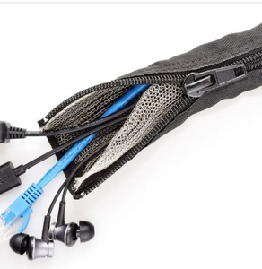 Funda Protectora Trenzada de Poliéster con Cremallera, Funda Expandible para Cables de PET, Organizador de Cables, Funda Trenzada para Cables - Product Image 5