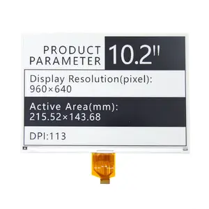 Dke 10.2 Inch Flexibel Aanraakscherm Esp32-module E-Inkt Tablet E Inkt Digitale Fotolijst