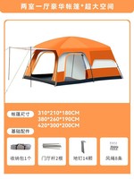 Tente pneumatique automatique robuste et imperméable pour 6 à 12 personnes, idéale pour le camping quatre saisons et les événements extérieurs – Collection Été 2026