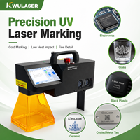 Machine de marquage laser UV portable 5W 355nm, graveur de précision pour bijoux, verre, plastique, dispositifs médicaux, codage