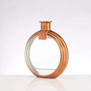 Factory Wholesale Custom Design Round Vodka Gin Liquor Spirits Glass <strong>Bottles</strong> <strong>Champagne</strong> Vodka Liquor Wine Glass <strong>Bottle</strong> - Product Image 4