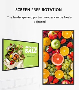 27 Inch <strong>LCD</strong> Ultra Thin High Resolution <strong>Wifi</strong> Wall Mounted Touch <strong>Screen</strong> <strong>LCD</strong> Advertising Display for Retail Store - Product Image 4