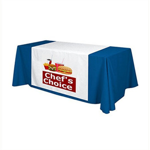 Impresión personalizada 4ft 5ft 6ft 8ft cubierta <span class=keywords><strong>de</strong></span> mesa elástica equipada logotipo drapeado manteles <span class=keywords><strong>de</strong></span> feria manteles <span class=keywords><strong>de</strong></span> camino <span class=keywords><strong>de</strong></span> tiro manteles - Product Image 5