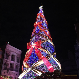 Morden Luxury Handmade Thiết Kế Mới 15ft 20ft 25ft 30ft Khổng Lồ Cây Giáng Sinh Cho Ngoài Trời Trung Tâm Thương Mại - Product Image 3