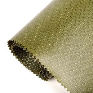 Tissu PVC laminé double face vert losange personnalisé, imperméable et résistant aux déchirures pour tente de voiture, bâche de camion, auvent - Product Image 6