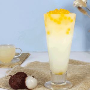 Doking Haccp Halal a granel 3kg NATA Bolas de jugo con sabor a mango Ingredientes de té de burbujas (4 botellas/caja) - Product Image 4