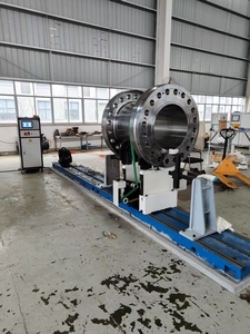 Máy cân bằng ổ đĩa vành đai đường kính lớn bền nhất được sử dụng để cân bằng động của cánh quạt trục mặt bích - Product Image 2