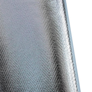 Tissu à hautes températures d'Aramid de résistance de tissu d'habillement de radioprotection thermique enduit du papier d'aluminium - Product Image 2