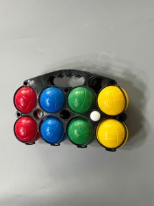 Venta al por mayor PP waterpolo pelotas Kid Plastic <span class=keywords><strong>Boule</strong></span> Ball Set Beach Bocce Ball Petanque Set - Product Image 4