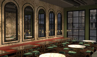 Comptoir de Bar à vin élégant, meubles de Restaurant, pour Pub, Bar, café, table à manger, 1 pièce