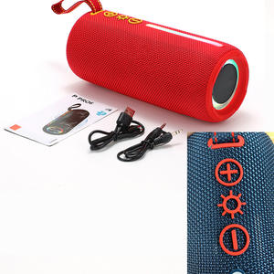 P Pro6 Enceinte portable sans fil Super Bass en tissu BT Enceinte domestique Hifi Musique <span class=keywords><strong>Caisson</strong></span> de basses stéréo Woofer Enceinte étanche Radio FM/TF - Product Image 4