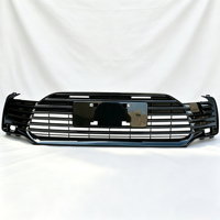 Grille inférieure de pare-chocs avant de haute qualité pour Toyota Camry 2018-2023, pièces de rechange de luxe, noir brillant argenté