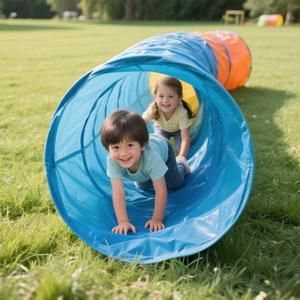 Jardin extérieur pelouse ramper jouer Pop-up Tunnel jouet entraînement physique Tunnel enfants ramper Tunnel - Product Image 1