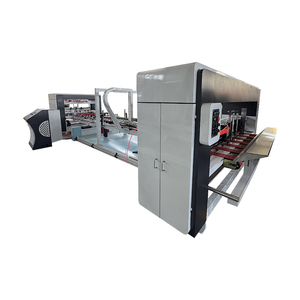 High Speed Auto Gluer and Stitcher <strong>Machine</strong> Carton Folding Gluing Machinery Auto Box Folder Gluer <strong>Machine</strong> - Product Image 2