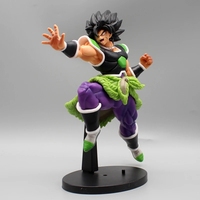 Figurines de collection Dragon Goku/Broli à cheveux noirs de 23 cm, modèle de figurine en PVC, jouets cadeaux, figurines d'anime