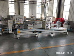 Высококачественная алюминиевая двухсторонняя режущая пила, машина для резки алюминиевого профиля, оконная машина для алюминиевого профиля, двойная торцовочная пила - Product Image 6