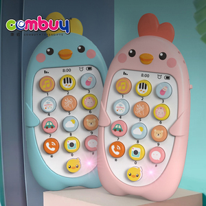 Éclairage musical pour bébé, mignon poulet, biligisme, mobile, jouets intelligents pour bébé, téléphone - Product Image 2
