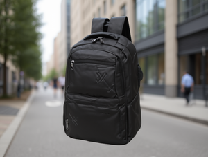 Zaino Jacquard da Uomo Sotto i 20 Litri con Chiusura a Cerniera per Tutte le Stagioni - Product Image 2