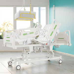 Tempat Tidur Rumah Sakit Elektrik Modern Lima Fungsi Bahan Stainless Steel yang Dapat Disesuaikan - Mode <span class=keywords><strong>CPR</strong></span> Peralatan Perawatan Sistem Rem Sentral - Product Image 1