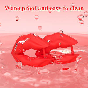 เครื่องกระตุ้นอารมณ์เพศหญิงแบบสั่นพร้อมรีโมทคอนโทรล  พร้อมจุกนมซิลิโคนดูดกระตุ้น และที่หนีบหัวนม ของเล่นทางเพศ  ลดราคาพิเศษ - Product Image 6