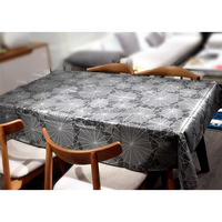 Nappe en plastique PEVA imperméable pour fête d'Halloween, motif chauve-souris, citrouille et toile d'araignée, vente en gros