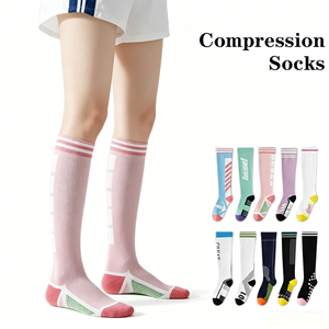 <span class=keywords><strong>Bas</strong></span> <span class=keywords><strong>de</strong></span> compression musculaire sportifs pour femmes, coton, fitness professionnel, course à pied, saut à la corde, antibactérien, pression - Product Image 1