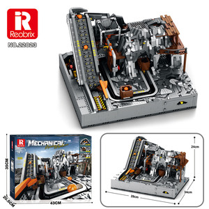 22023 Technology Engineering Building <b>Blocks</b> Mining Machine Model Boys Educational Assembly Remote Control Toy - Product Image 6
