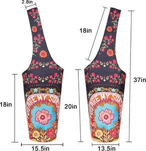 Muestra Gratuita de Bolsa de Transporte de Yoga Plegable, Personalizada, Reutilizable, de Lona de Algodón, con Logotipo Impreso Personalizado - Product Image 5
