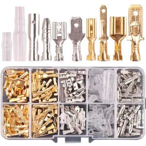 Набор клемм холодной прессовки OKYN-Y0250, 150 шт., в коробке, 6.3мм, 4.8мм, 2.8мм, разъемы (штекер/гнездо) - Product Image 3