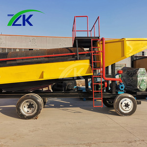 ZK 30-50 T/H 스크러버 트롬멜 골드 패닝 머신 - Product Image 3