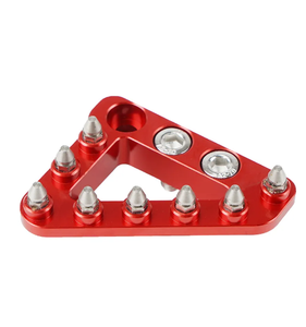 Red Aluminium <b>Hex</b> Nuts 10mm Cap Diameter Metric Standard Thread Anodized Finish - Product Image 4
