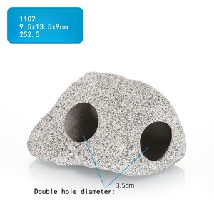 Refugio para Peces de Acuario con Forma de Piedra, Decoración para Acuarios - Product Image 4