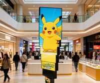 Pantalla LED Giratoria Mecánica Inteligente de Doble Cara, Multicapa, Personalizable, Continua de 360°, con Resolución 1080P
