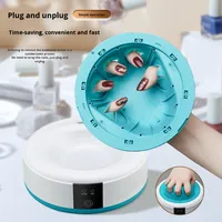 Dissolvant de vernis à ongles électrique 24W, élimination rapide du gel par vapeur, portable et efficace pour salon et usage domestique, en plastique PP durable