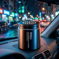 Accessoires d'intérieur de voiture, parfum d'huile essentielle, mini parfum pour homme, diffuseur de gel désodorisant pour voiture, longue durée, solide, emballage