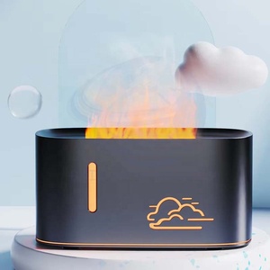 2025 новый креативный Красочный мини-Ароматерапевтический аппарат автоматический спрей Usb ароматерапия домашний увлажнитель пламени - Product Image 1