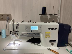 Originale fratello di seconda mano 7180A computerizzato punto dritto macchina con servomotore AC industriale macchina da cucire - Product Image 6