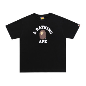 Camiseta Bapees Estampada Holgada de Moda para Hombre 2025, Venta al Por Mayor, Nueva Colección de Alta Calidad, Marca de Diseñador, 100% Algodón, Estilo Casual Deportivo - Product Image 2
