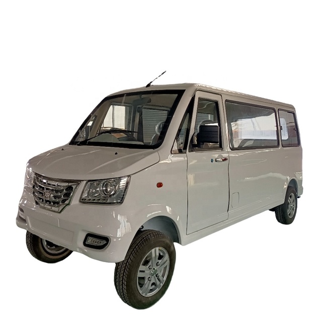 2024 Right Rudder Car New Mini Van for Adults School Bus Taxi Car Right Hand Mini Electric Passenger Van Cheap Mini Bus Ev Van