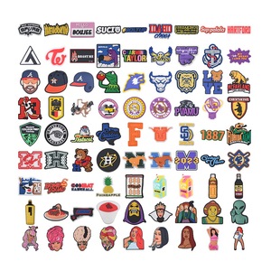 Nuovo arrivo Custom morbido Pvc zoccolo Charms per scarpe decorazione di gomma regali per gli <span class=keywords><strong>amici</strong></span> - Product Image 1