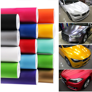 Car wrap vinyl chrome electroplated matte 2 layers colorful sticker window tint film 1,52*18 m - Product Image 2